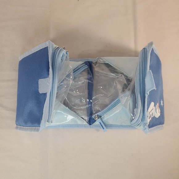 Thermos Frozen Lunch Bag Ice Cube Box Elsa Ana Olaf NEW NWT PVC FREE Blue Girl's - Picture 7 of 15